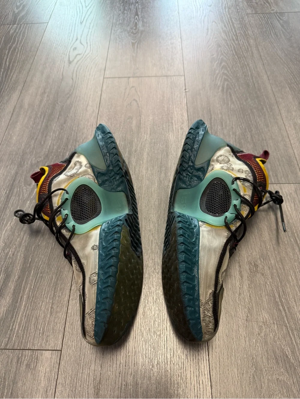 Nike ISPA Flow 2020 Dark Teal Green Lifestyle RARE DM2832-001 Mens Size 13